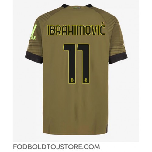 AC Milan Zlatan Ibrahimovic #11 Tredjetrøje 2022-23 Kortærmet
